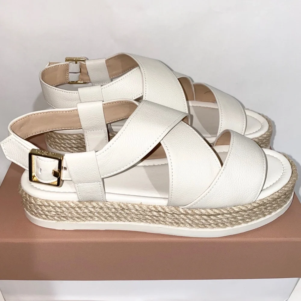 Via Spiga Leather Espadrille Sandal - Picture 9 of 11